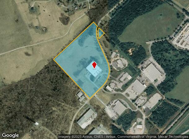  4090 Pepperell Way, Dublin, VA Parcel Map