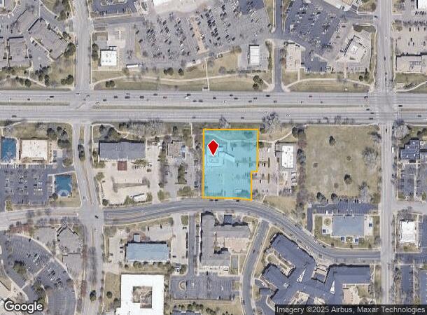  1526 Oakridge Dr, Fort Collins, CO Parcel Map