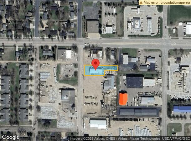  121 S Ash St, Belle Plaine, MN Parcel Map