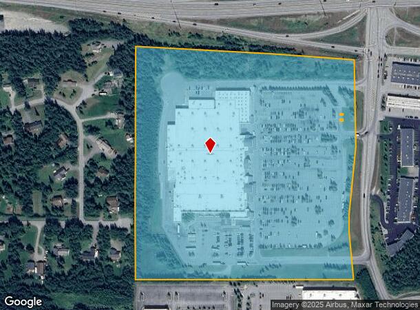 1350 S Seward Meridian Pky, Wasilla, AK Parcel Map