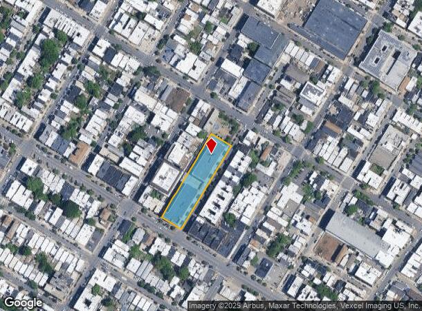 6001 Fillmore Pl, West New York, NJ Parcel Map