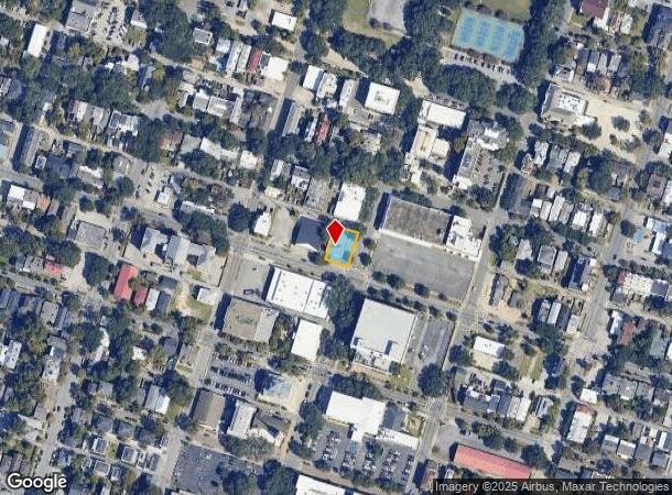  1211 Bull St, Savannah, GA Parcel Map