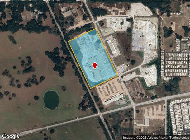  3749 Copeland Dr, Zephyrhills, FL Parcel Map