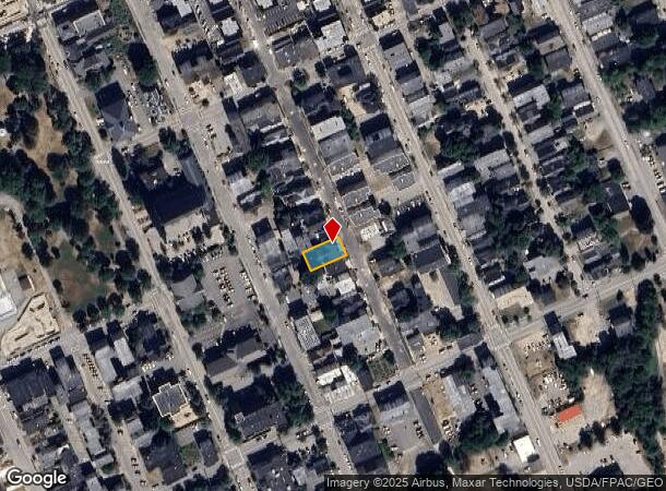  125 Pierce St, Lewiston, ME Parcel Map