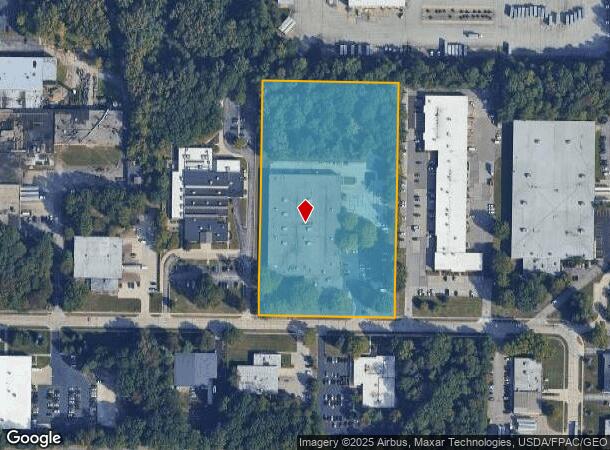 12502 Plaza Dr, Cleveland, OH Parcel Map