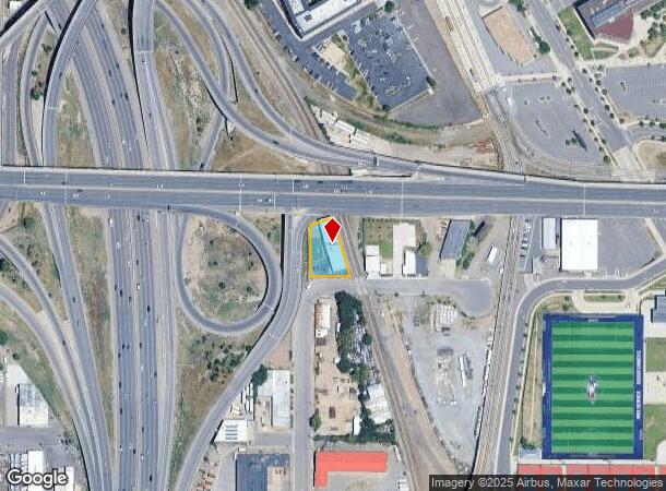 1835 W Colfax Ave, Denver, CO Parcel Map