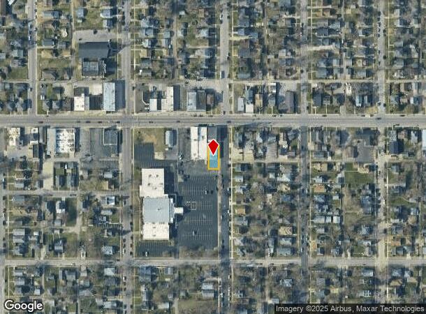  907 S 31St St, South Bend, IN Parcel Map