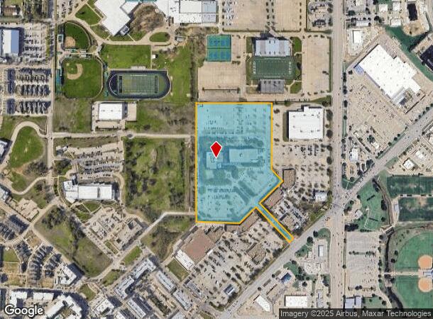  9151 Boulevard 26, North Richland Hills, TX Parcel Map