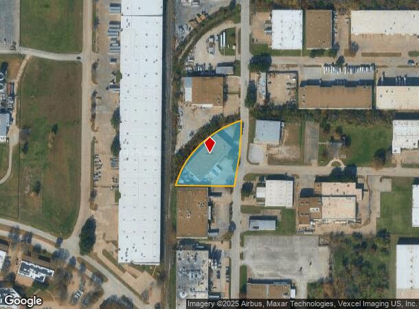  1601 109Th St, Grand Prairie, TX Parcel Map