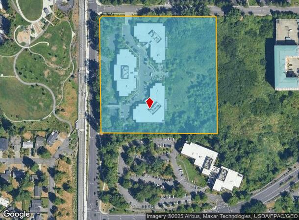  600 112Th Ave Se, Bellevue, WA Parcel Map