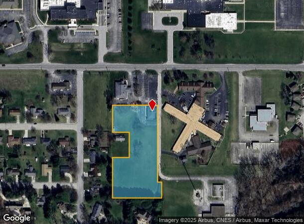  1207 E Grace St, Rensselaer, IN Parcel Map