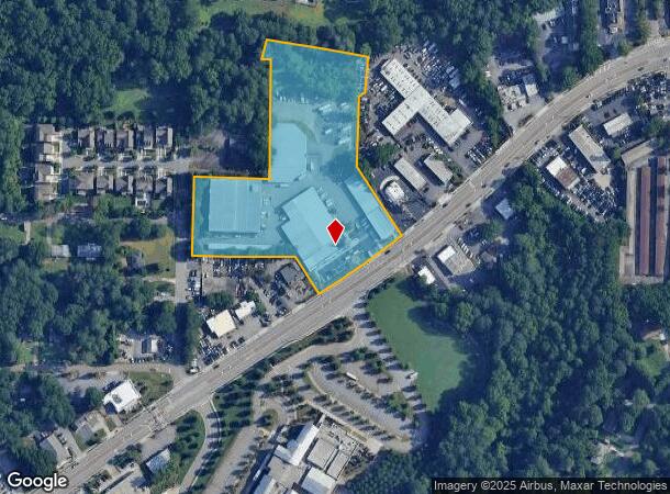 1240 Alpharetta St, Roswell, GA Parcel Map