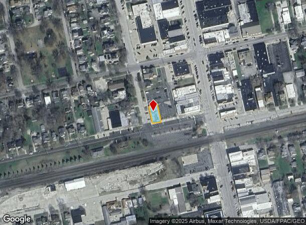  128 Clinton St, Wauseon, OH Parcel Map