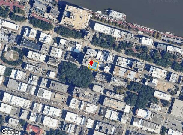 14 E Bryan St, Savannah, GA Parcel Map