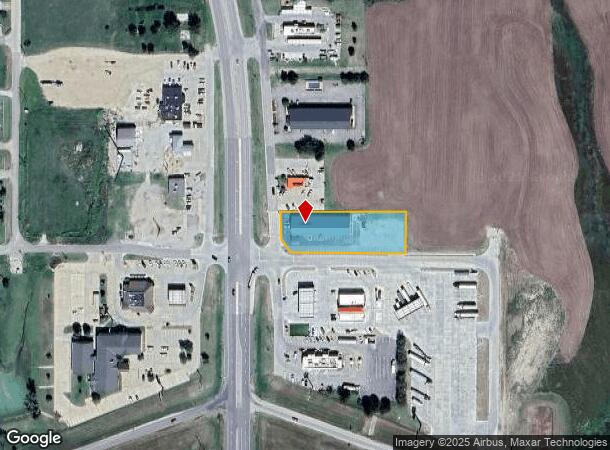 1405 S Fossil St, Russell, KS Parcel Map