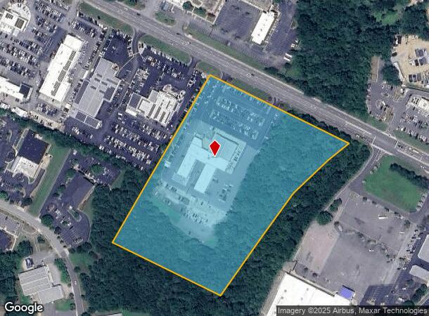 629 Jake Alexander Blvd S, Salisbury, NC Parcel Map