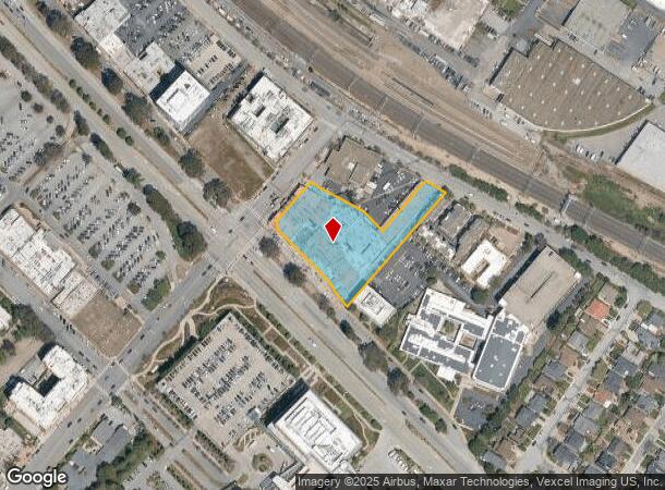 1766 El Camino Real, Burlingame, CA Parcel Map