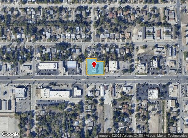 1633 Sw Military Dr, San Antonio, TX Parcel Map