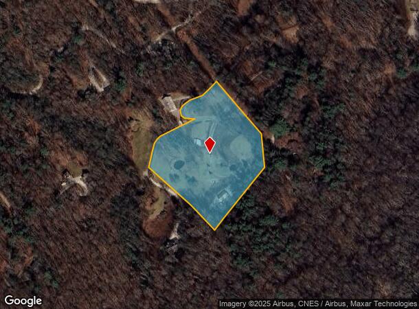  166 High Pocket Dr, Cullowhee, NC Parcel Map