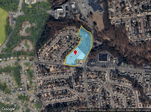  579 Middle Tpke W, Manchester, CT Parcel Map