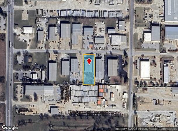  207 Commercial Ave, Lowell, AR Parcel Map