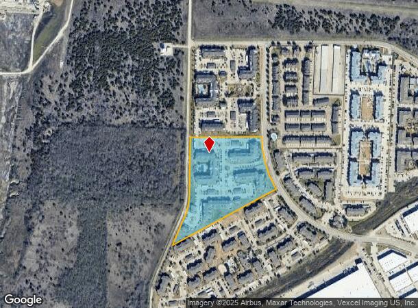 850 Leora Ln, The Colony, TX Parcel Map