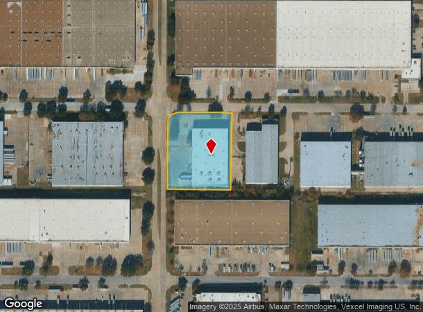 1202 Avenue T, Grand Prairie, TX Parcel Map