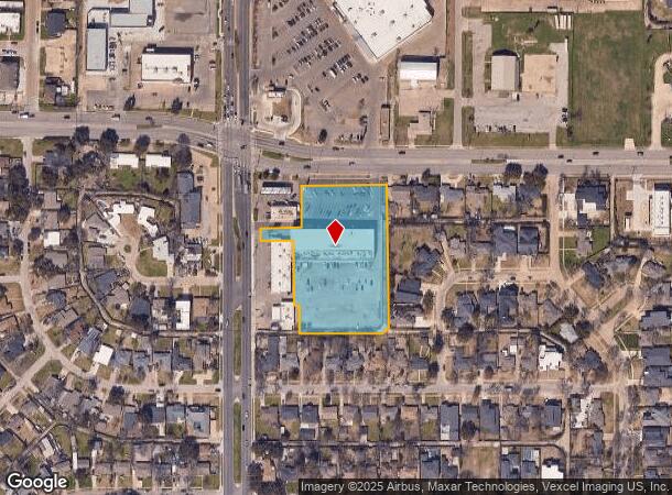 3720 Walnut Hill Ln, Dallas, TX Parcel Map