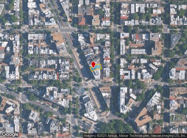  1607 Connecticut Ave Nw, Washington, DC Parcel Map