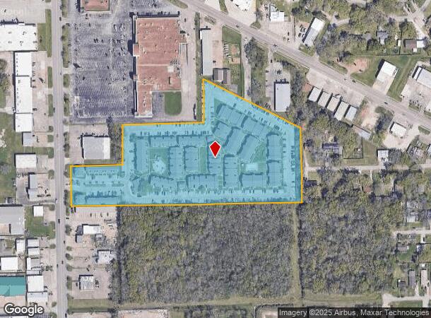 201 Dixie Dr, Clute, TX Parcel Map