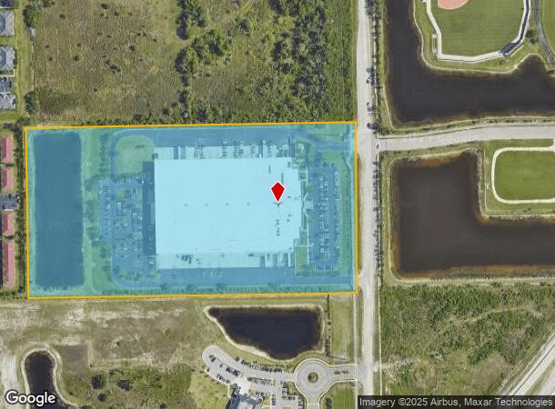  14550 Plantation Rd, Fort Myers, FL Parcel Map