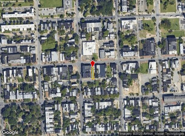 1329 W Baltimore St, Baltimore, MD Parcel Map