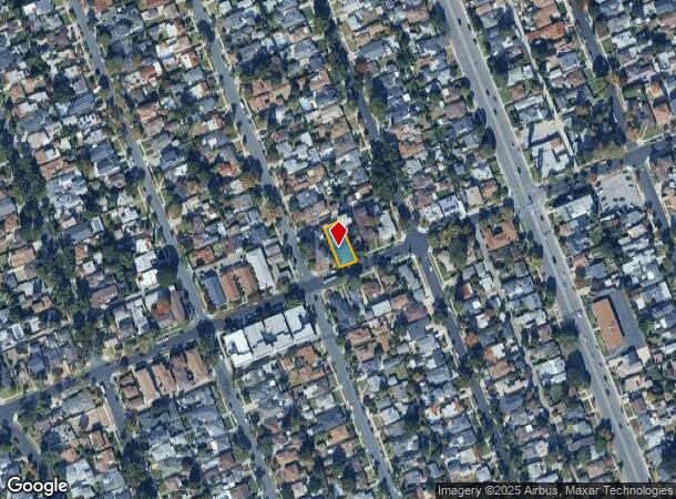 2615 W Clark Ave, Burbank, CA Parcel Map
