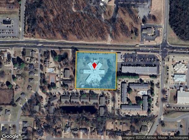 2603 Dave Ward Dr, Conway, AR Parcel Map