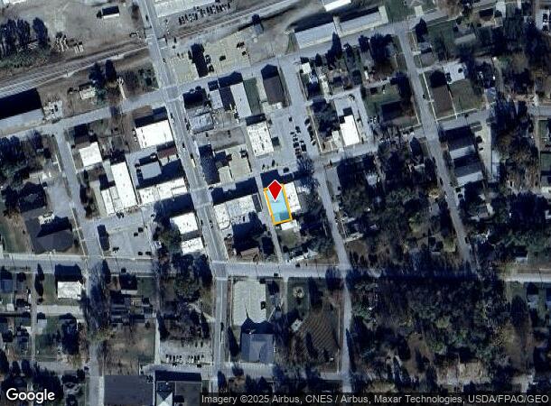 17 E Howard St, Colfax, IA Parcel Map