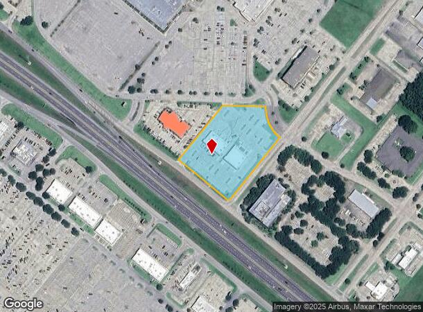 8460 Memorial Blvd, Port Arthur, TX Parcel Map