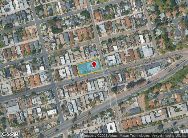 2180 Garnet Ave, San Diego, CA Parcel Map