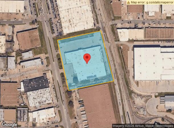  10700 Harry Hines Blvd, Dallas, TX Parcel Map