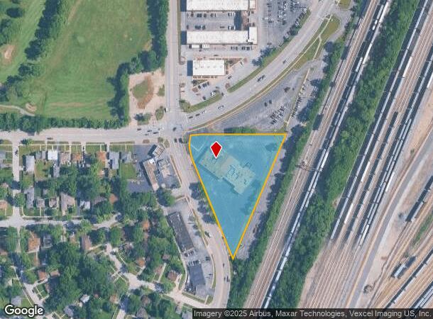17501 Dixie Hwy, Homewood, IL Parcel Map