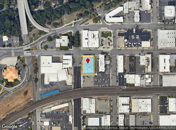  1319 W 1St Ave, Spokane, WA Parcel Map