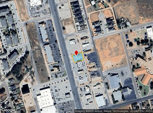 1314 N Main St, Andrews, TX Parcel Map