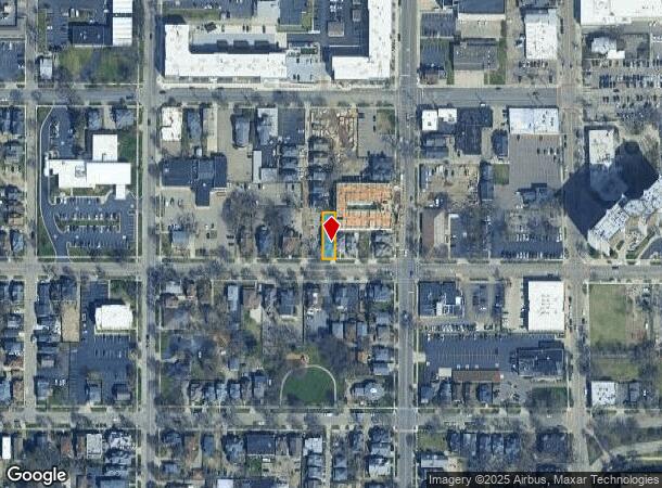  218 W Walnut St, Kalamazoo, MI Parcel Map