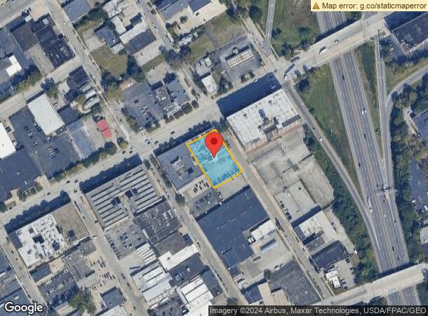  2498 Superior Ave E, Cleveland, OH Parcel Map