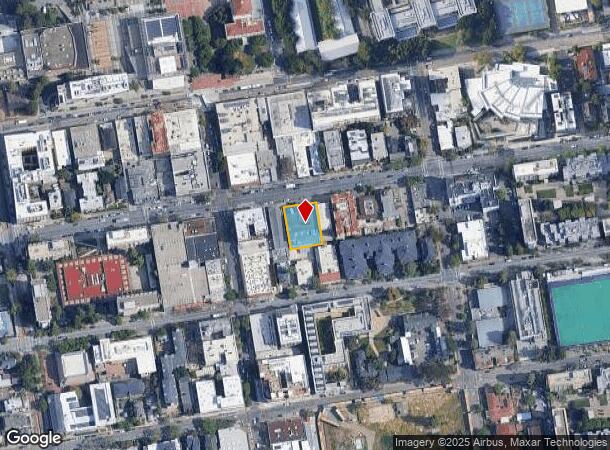 2516 Durant Ave, Berkeley, CA Parcel Map