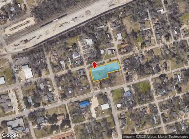  201 Booker T Washington St, Conroe, TX Parcel Map