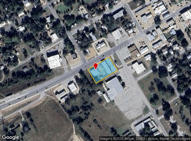  555 W Travis St, La Grange, TX Parcel Map