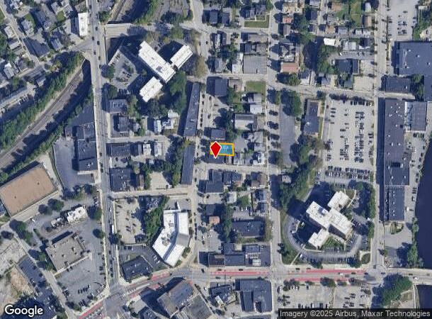  81 Montgomery St, Pawtucket, RI Parcel Map