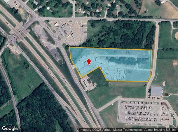 1209 S Parkway Dr, Alvarado, TX Parcel Map