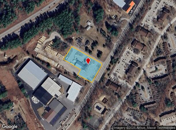  534 Daniel Webster Hwy, Merrimack, NH Parcel Map
