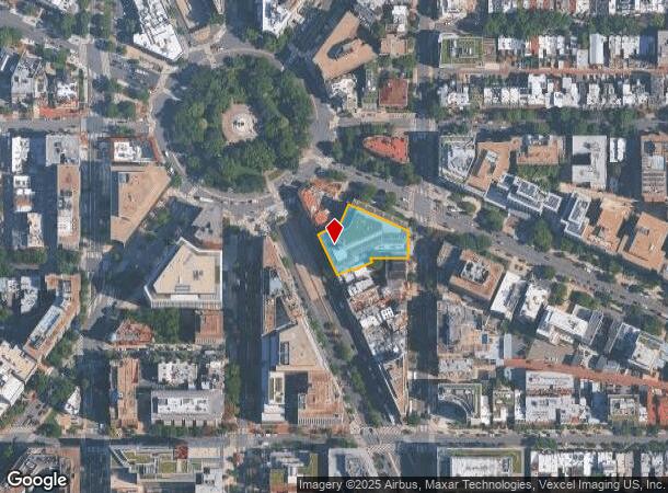 1361 Connecticut Ave Nw, Washington, DC Parcel Map